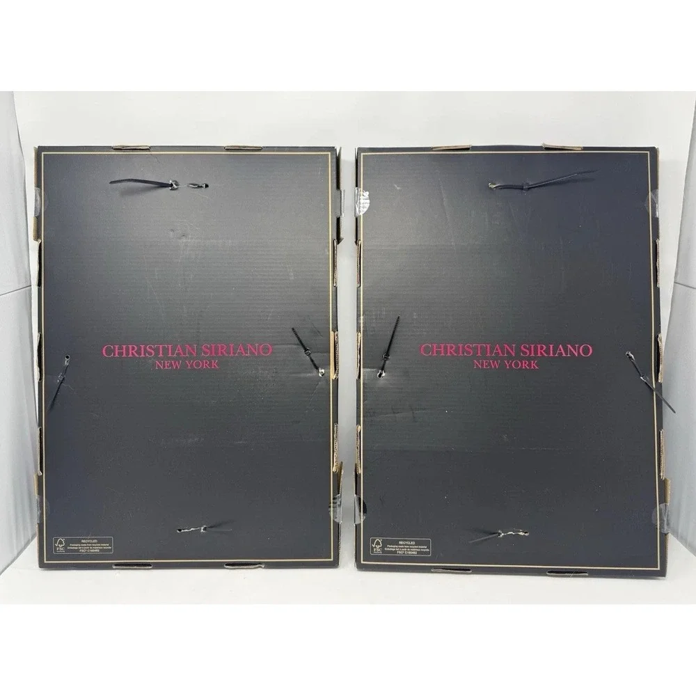 New (2) Christian Siriano 12x17